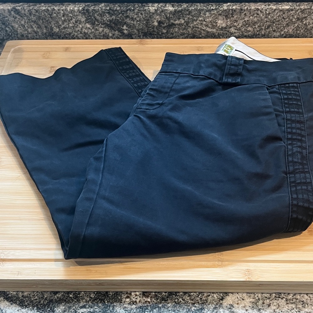 Old Navy Women's Navy Wide Leg Capris